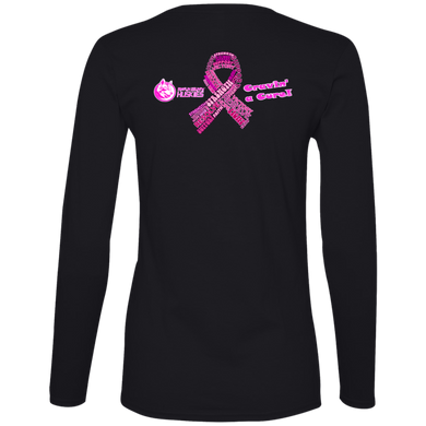 884L Anvil Ladies' Lightweight LS T-Shirt