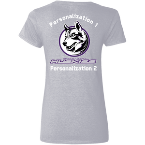 G500VL Gildan Ladies' 5.3 oz. V-Neck T-Shirt