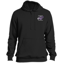 Load image into Gallery viewer, Track-white text TST254 Sport-Tek Tall Pullover Hoodie