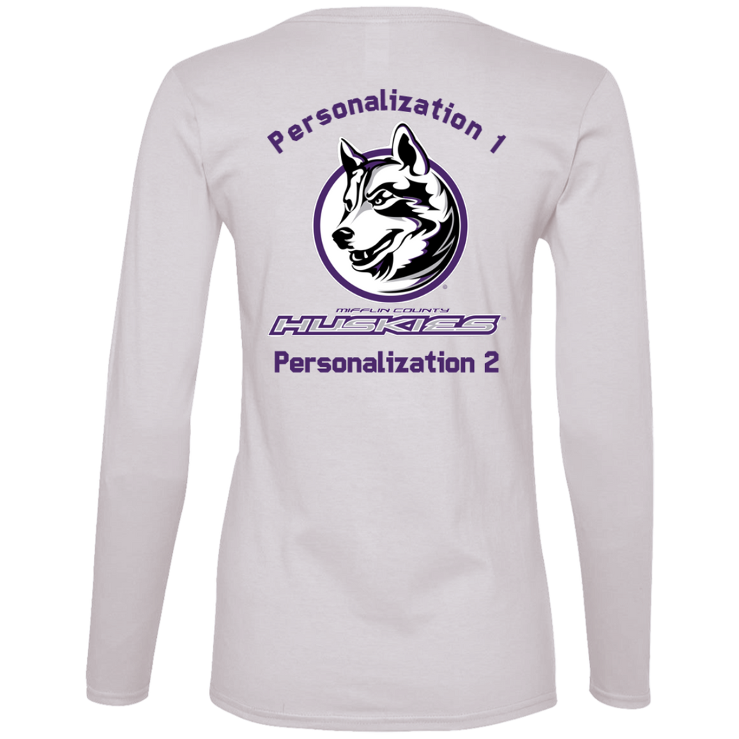 884L Anvil Ladies' Lightweight LS T-Shirt