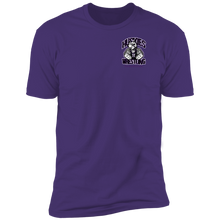 Load image into Gallery viewer, Wrestling-Purple-text NL3600 Next Level Premium Short Sleeve T-Shirt