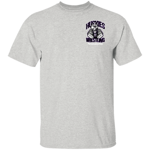 Wrestling-White-text G500 Gildan 5.3 oz. T-Shirt