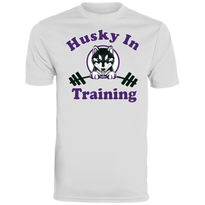 Husky in training 791 Augusta Youth Wicking T-Shirt