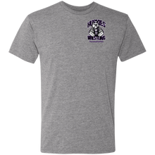 Load image into Gallery viewer, Wrestling-Purple-text NL6010 Next Level Men&#39;s Triblend T-Shirt