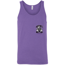 Load image into Gallery viewer, Wrestling-Purple-text 3480 Bella + Canvas Unisex Tank