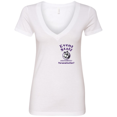NL6640 Next Level Ladies' Deep V-Neck T-Shirt event