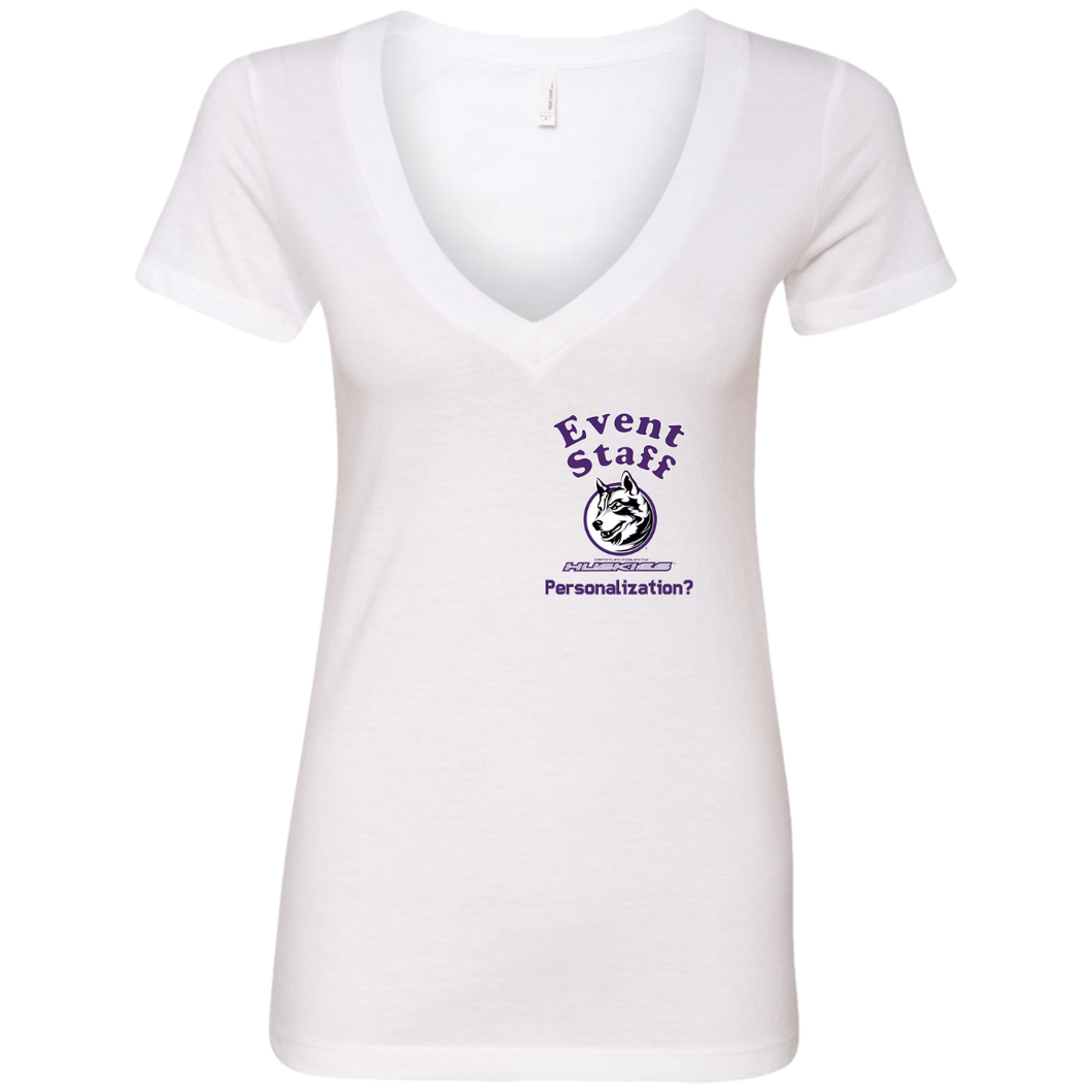 NL6640 Next Level Ladies' Deep V-Neck T-Shirt event