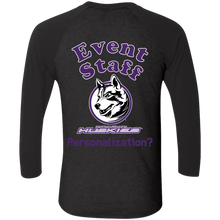 Load image into Gallery viewer, NL6051 Next Level Tri-Blend 3/4 Sleeve Baseball Raglan T-Shirt event