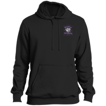 Load image into Gallery viewer, Bowling-purple text TST254 Sport-Tek Tall Pullover Hoodie