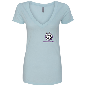 NL6640 Next Level Ladies' Deep V-Neck T-Shirt