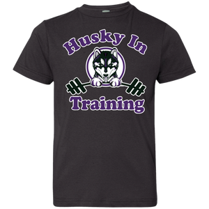 Husky in training 6101 LAT Youth Jersey T-Shirt