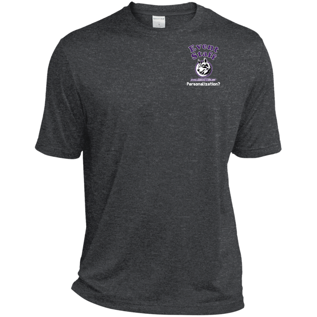 Generic_Event_Staff-personalize-white TST360 Sport-Tek Tall Heather Dri-Fit Moisture-Wicking T-Shirt