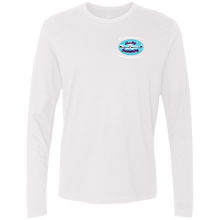 Load image into Gallery viewer, Swimming-white_text NL3601 Next Level Men's Premium LS