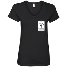 Load image into Gallery viewer, 88VL Anvil Ladies&#39; V-Neck T-Shirt event