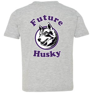 Husky in training 3321 Rabbit Skins Toddler Jersey T-Shirt