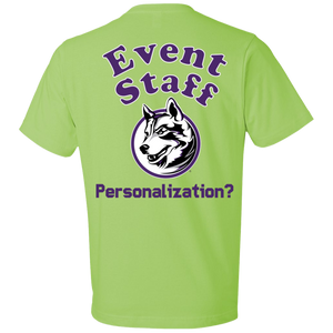 Generic_Event_Staff-purple-personalize_no_husky_text 980 Anvil Lightweight T-Shirt 4.5 oz
