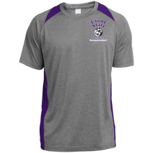 Load image into Gallery viewer, ST361 Sport-Tek Heather Colorblock Poly T-Shirt event