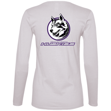 884L Anvil Ladies' Lightweight LS T-Shirt