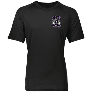 Wrestling-Purple-text 2790 Augusta Raglan Sleeve Wicking Shirt