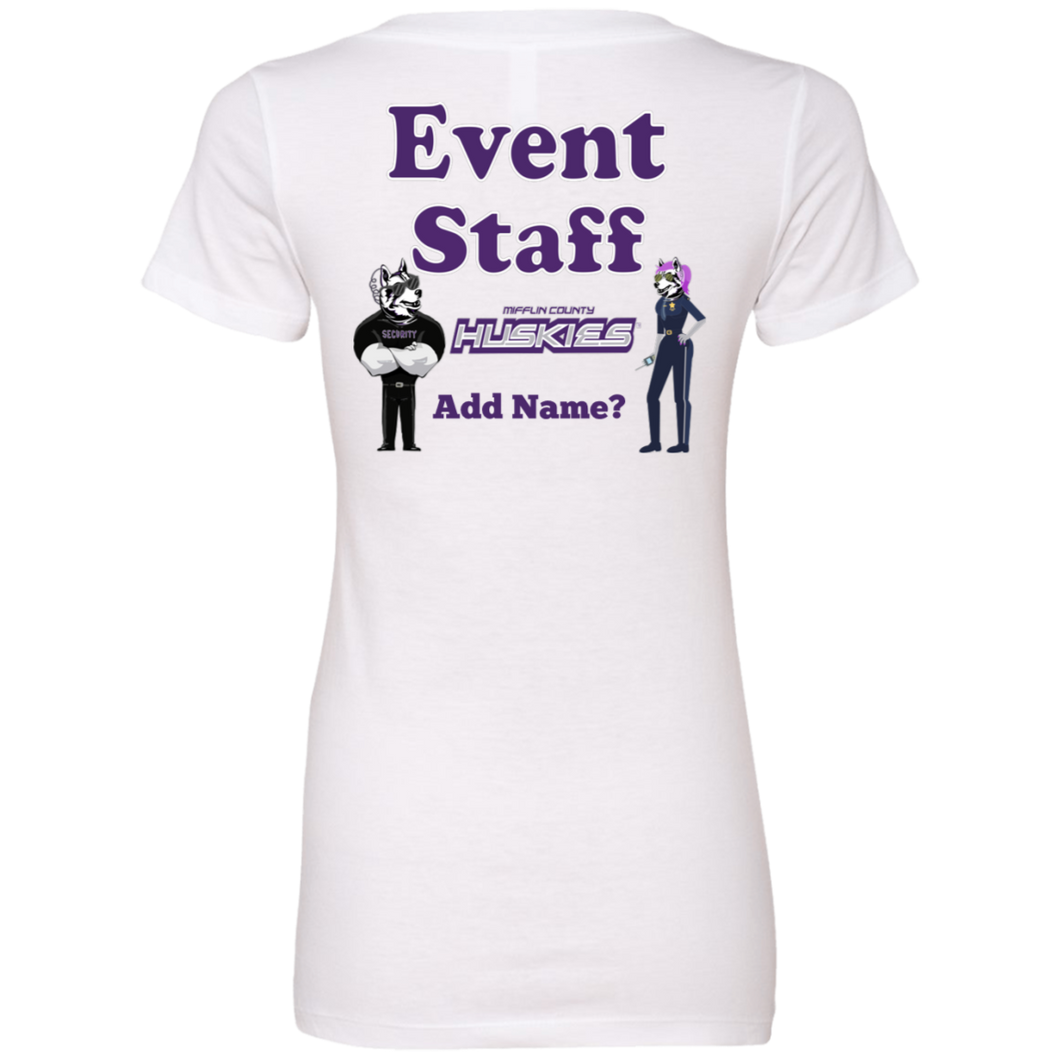 NL6640 Next Level Ladies' Deep V-Neck T-Shirt event