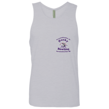Load image into Gallery viewer, Bowling-purple text NL3633 Next Level Men's Cotton Tank