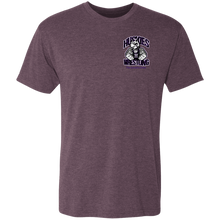 Load image into Gallery viewer, Wrestling-Purple-text NL6010 Next Level Men&#39;s Triblend T-Shirt