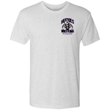 Load image into Gallery viewer, Wrestling-Purple-text NL6010 Next Level Men&#39;s Triblend T-Shirt