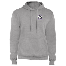 Load image into Gallery viewer, Logo with Purple custom text PC78H Port &amp; Co. Core Fleece Pullover Hoodie