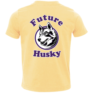 Husky in training 3321 Rabbit Skins Toddler Jersey T-Shirt