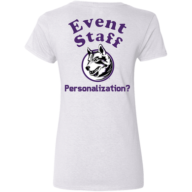 G500VL Gildan Ladies' 5.3 oz. V-Neck T-Shirt event