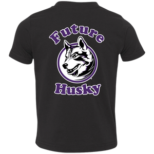 Husky in training 3321 Rabbit Skins Toddler Jersey T-Shirt