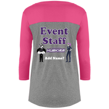 Load image into Gallery viewer, DT2700 District Juniors&#39; Rally 3/4 Sleeve T-Shirt event