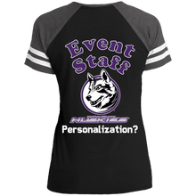 Load image into Gallery viewer, DM476 District Ladies&#39; Game V-Neck T-Shirt event