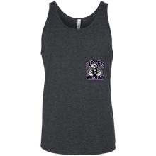 Load image into Gallery viewer, Wrestling-Purple-text 3480 Bella + Canvas Unisex Tank