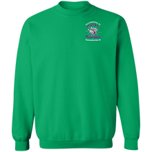 Load image into Gallery viewer, Bowling-white text G180 Gildan Crewneck Pullover Sweatshirt  8 oz.