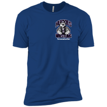 Load image into Gallery viewer, Wrestling-White-text NL3310 Next Level Boys&#39; Cotton T-Shirt