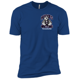 Wrestling-White-text NL3310 Next Level Boys' Cotton T-Shirt