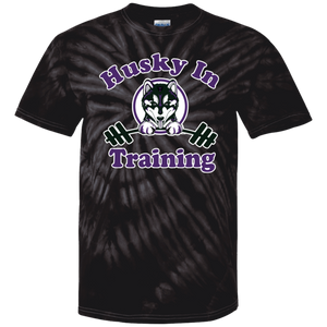 Husky in training CD100Y Youth Tie Dye T-Shirt