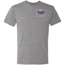 Load image into Gallery viewer, Track-white text NL6010 Next Level Men's Triblend T-Shirt