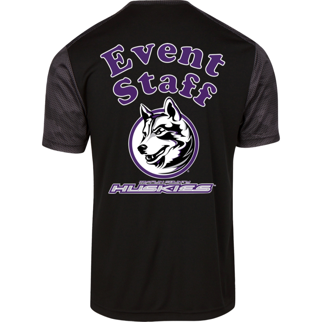 ST371 Sport-Tek CamoHex Colorblock T-Shirt event