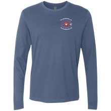Load image into Gallery viewer, Basketball-white text NL3601 Next Level Men's Premium LS