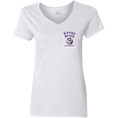G500VL Gildan Ladies' 5.3 oz. V-Neck T-Shirt event