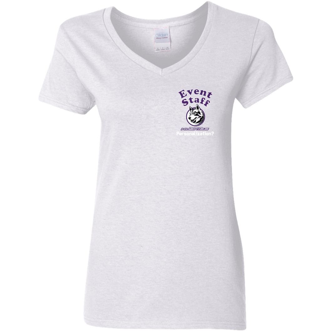 G500VL Gildan Ladies' 5.3 oz. V-Neck T-Shirt event