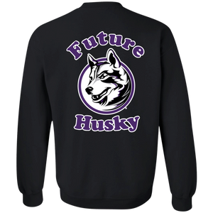 Husky in training PC90Y Port and Co. Youth Crewneck Sweatshirt