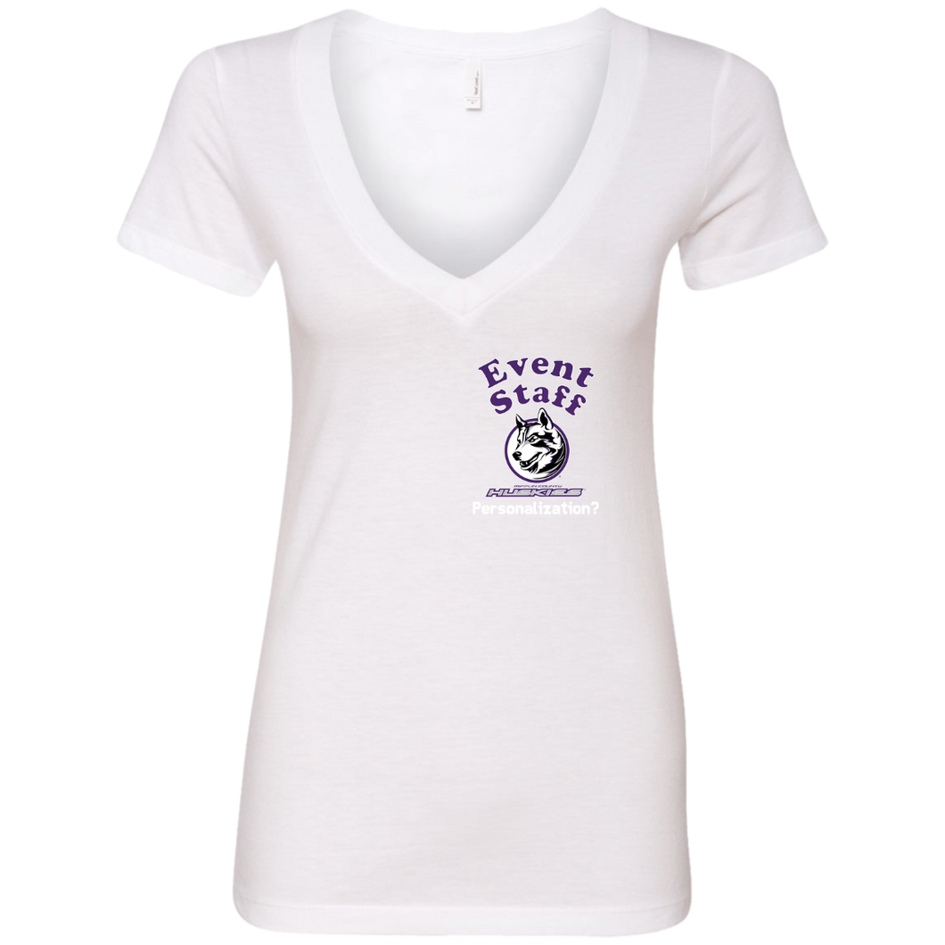 NL6640 Next Level Ladies' Deep V-Neck T-Shirt event