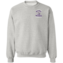Load image into Gallery viewer, Bowling-white text G180 Gildan Crewneck Pullover Sweatshirt  8 oz.