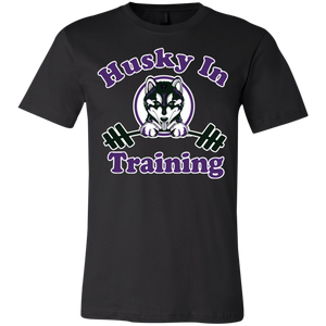 Husky in training 3001Y Bella + Canvas Youth Jersey Short Sleeve T-Shirt