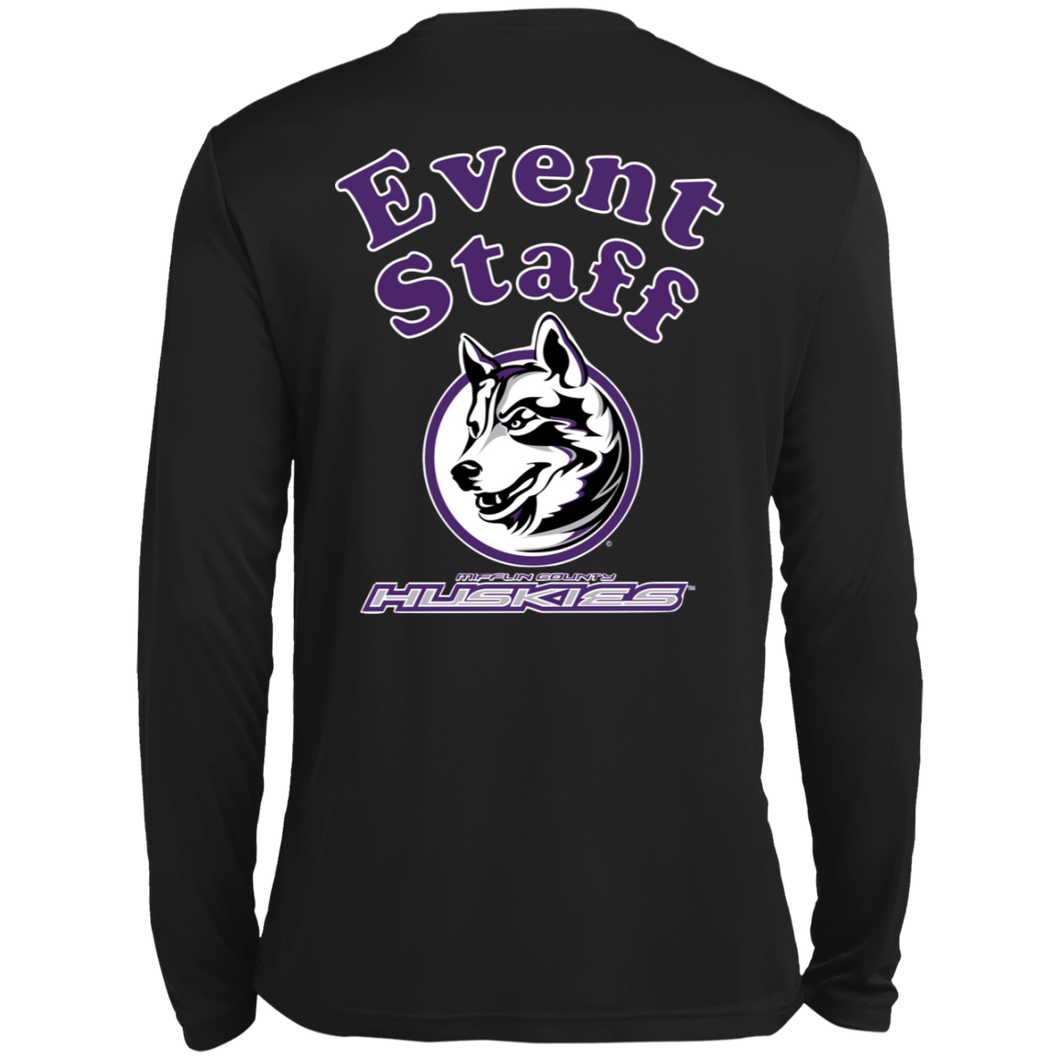 TST350LS Sport-Tek Tall LS Moisture Absorbing T-Shirt event