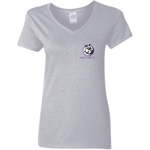 G500VL Gildan Ladies' 5.3 oz. V-Neck T-Shirt