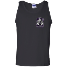 Load image into Gallery viewer, Wrestling-Purple-text G220 Gildan 100% Cotton Tank Top